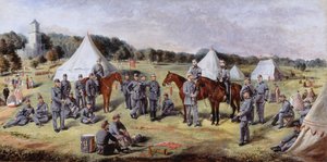 The 1st Administrative Battalion of the Norfolk Volunteers at Gunton Park